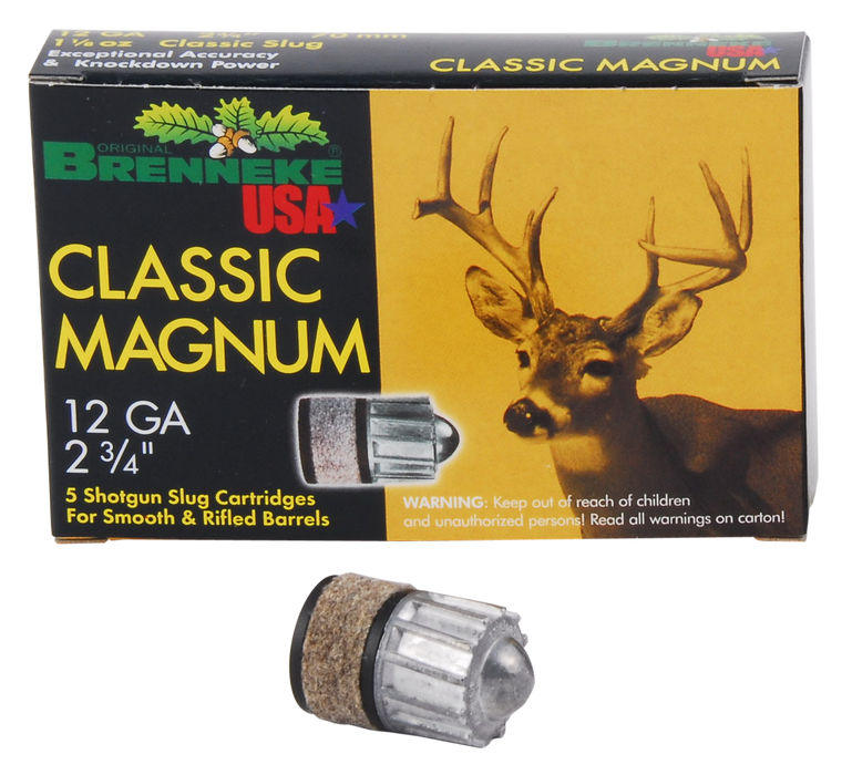 Brenneke Classic Magnum, Br Sl122clm   Cl-mag     12  23/4   11/8oz    5/50