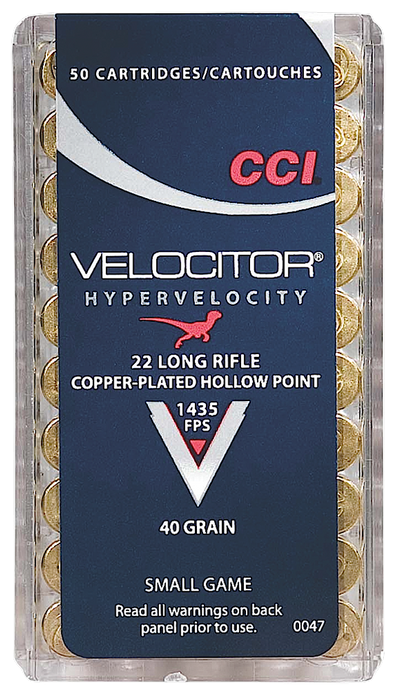 Cci Velocitor, Cci 0047  22 Lr Velocitor 40gr             50/100