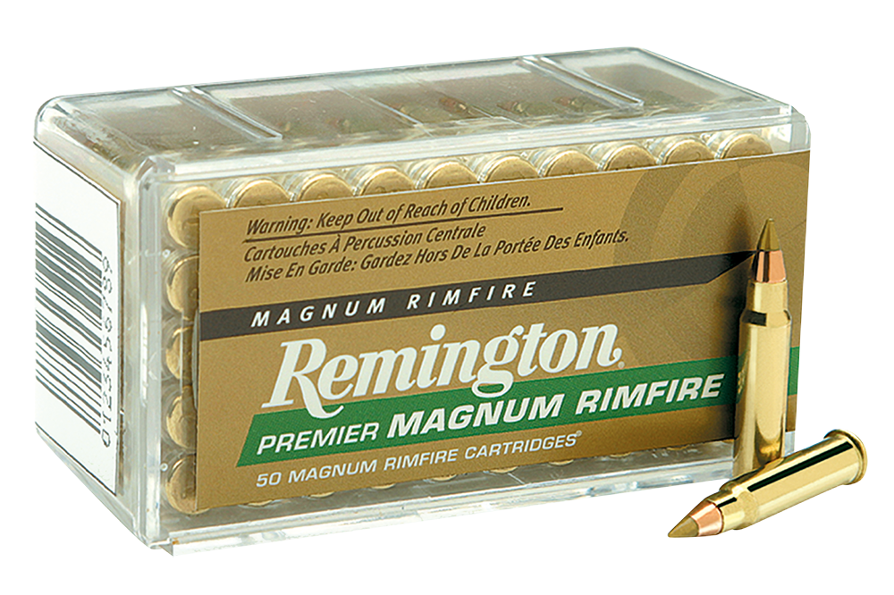 Remington Ammunition Premier, Rem 21184 Pr22m1   22mag 33 Accutip         50/40