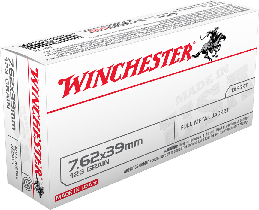 Winchester Ammo Usa, Win Q3174      7.62x39   123 Fmj     20/10