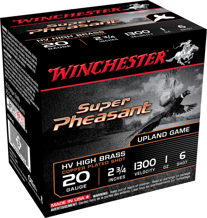 Winchester Ammo Super Pheasant, Win X20ph6  Sup Phsnt 1 Oz          25/10