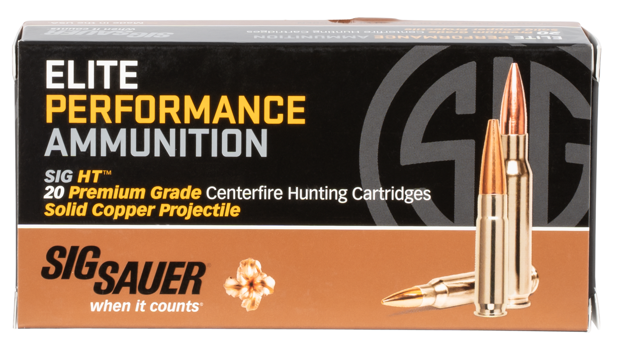 Sig Sauer Elite Copper Hunting, Sig E65ch1-20    6.5cr    120 Elite Hnt 20/10