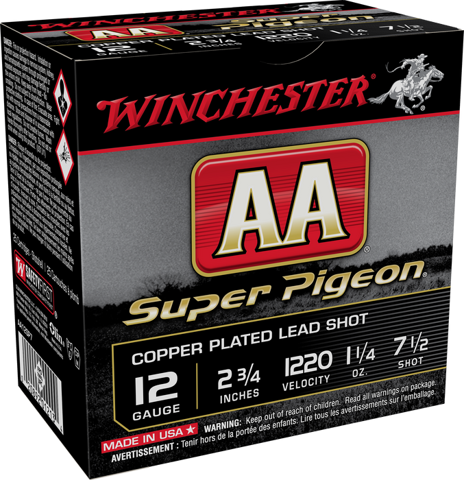 Winchester Ammo Aa, Win Aa12sp7    Sp Pigeon    11/4     25/10