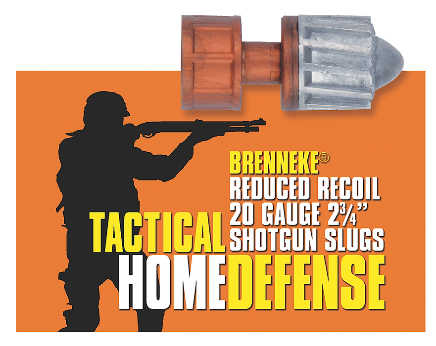 Brenneke Tactical Home Defense, Br Sl202thd   Tacthd     20  23/4    3/4oz    5/50