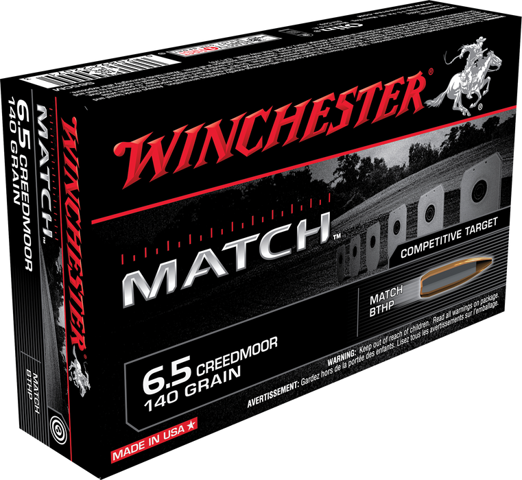 Winchester Ammo Match, Win S65cm         6.5crd 140bthp     20/10