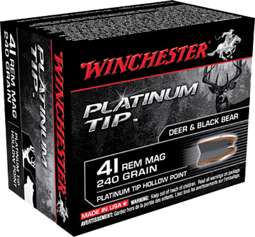 Winchester Ammo Platinum Tip, Win S41pthp   41 Mg    240 Pthp      20/10