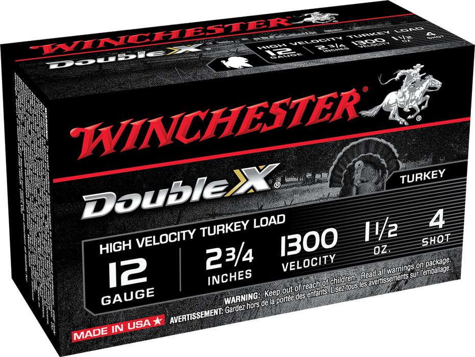 Winchester Ammo Double X, Win Sth124    Suprm-hv Trky         10/10