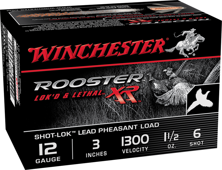 Winchester Ammo Rooster Xr, Win Srxr1236    Rstr Xr 12 6 3in    15/10