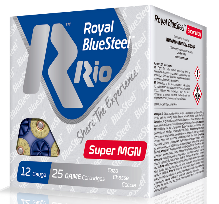 Rio Ammunition Royal Bluesteel, Rio Rbssm40bb  12 3.5      13/8   Stl Mag    25/10