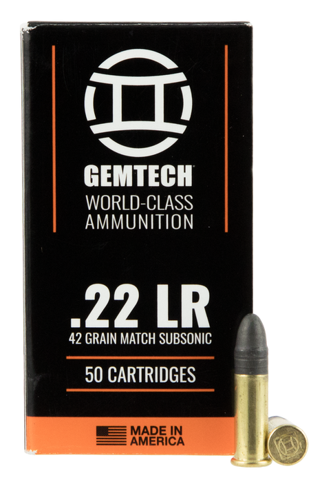 Gemtech Subsonic, Gemtech*3009679 22lr   42lrn Subsonic       50