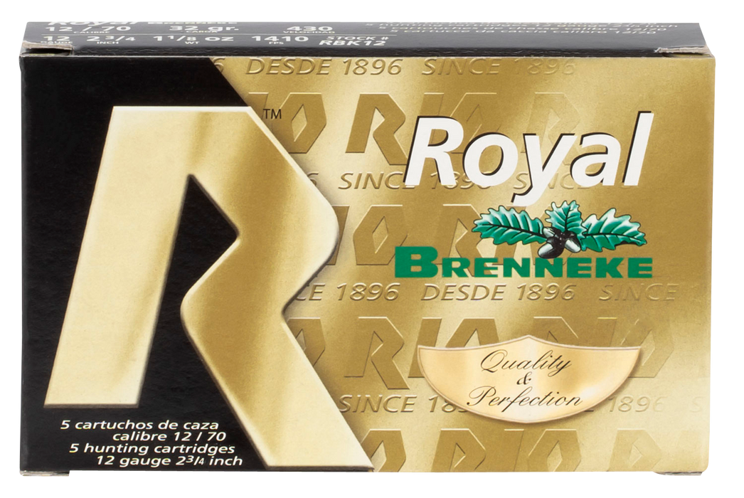 Brenneke Royal, Br Rbk12      Royal      12  23/4   11/8oz    5/50