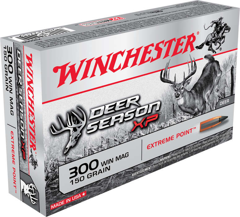 Winchester Ammo Deer Season Xp, Win X300ds        300win 150ep       20/10  Deer