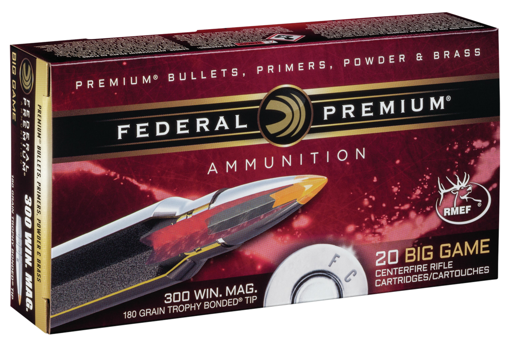 Federal Premium, Fed P300wtt1       300     180 Tb           20/10