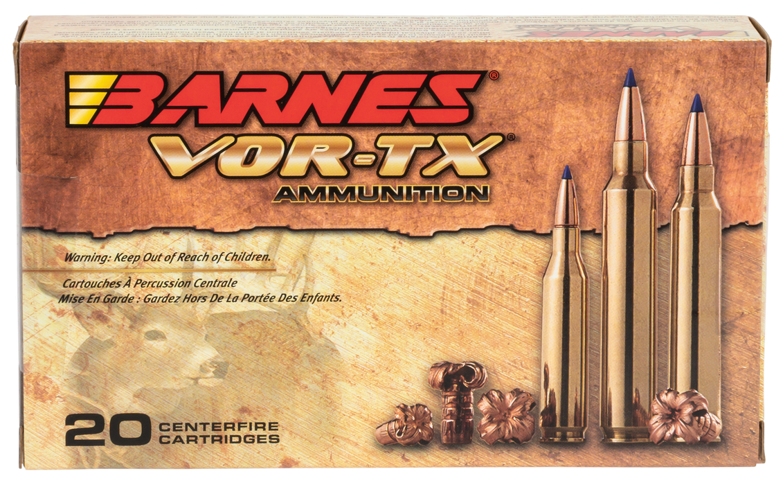 Barnes Bullets Vor-tx Rifle, Brns 21537 Bb300wm2    300win    165 Ttsx Bt 20/10