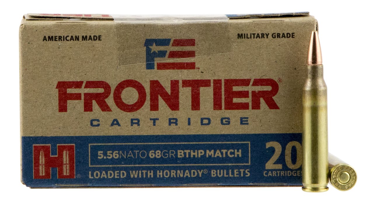 Frontier Cartridge Rifle, Frontier Fr310       5.56  68 Bthp Match     20/25