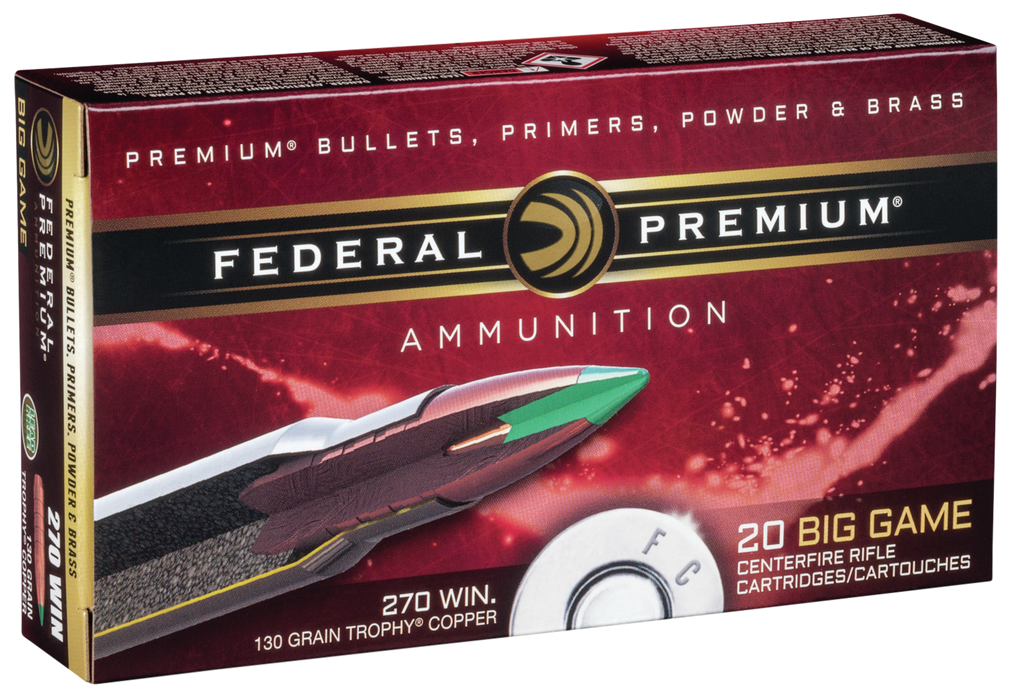 Federal Premium, Fed P270tc1        270     130 Tc           20/10