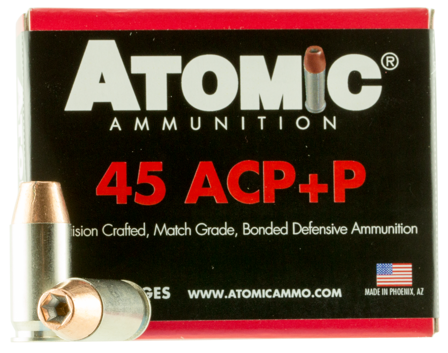 Atomic Pistol, Atomic 00458 45acp+p     185 Match Hp        20/10