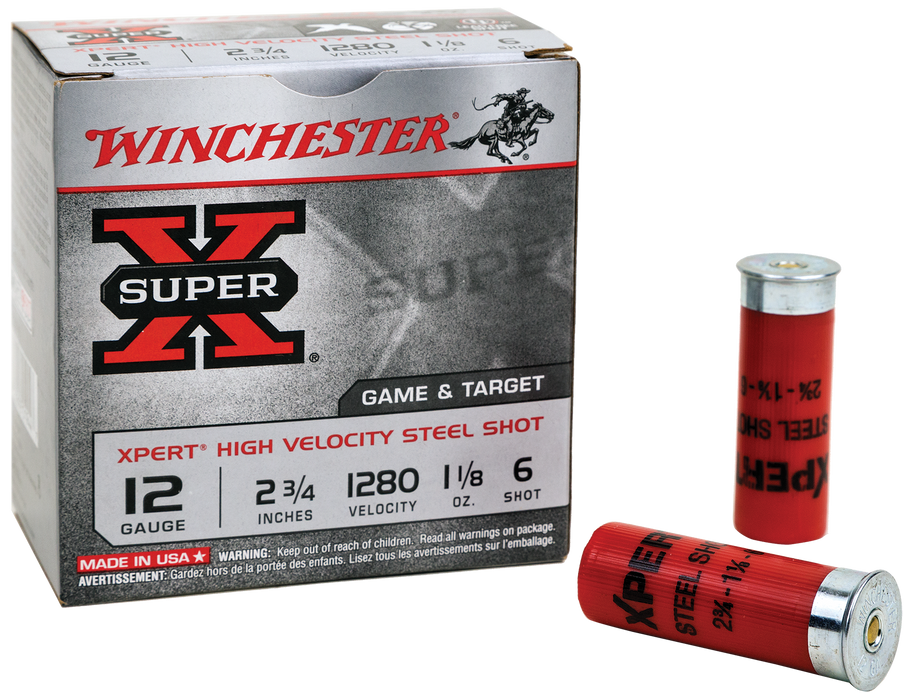 Winchester Ammo Super X, Win We12gt6    Xpert    1oz  Stl    25/10