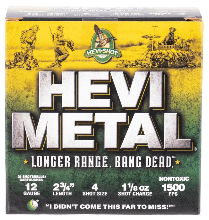 Hevishot Hevi-metal, Hevi Hs38704 Hevimetal Lr 12 2.75  4  11/8 25/10