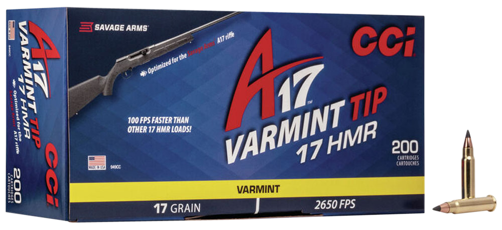 Cci Varmint, Cci 949cc   17hmr   17 Vt (sva17)          200/10