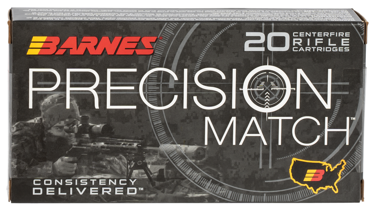 Barnes Bullets Precision Match, Brns 30166 Bb65crdm1   6.5crd    140 Omtbt   20/10