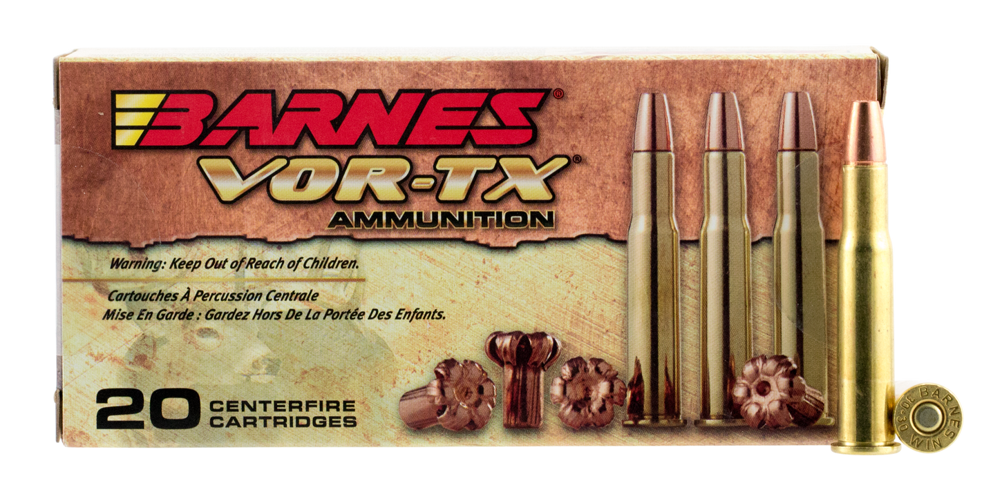 Barnes Bullets Vor-tx Rifle, Brns 21535 Bb30301     3030      150 Tsx Fn  20/10