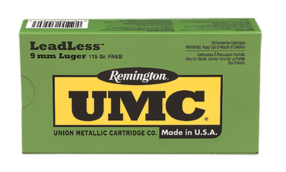 Remington Ammunition Umc, Rem 23785 Ll9mm11  Umc 9mm         115fneb  50/10