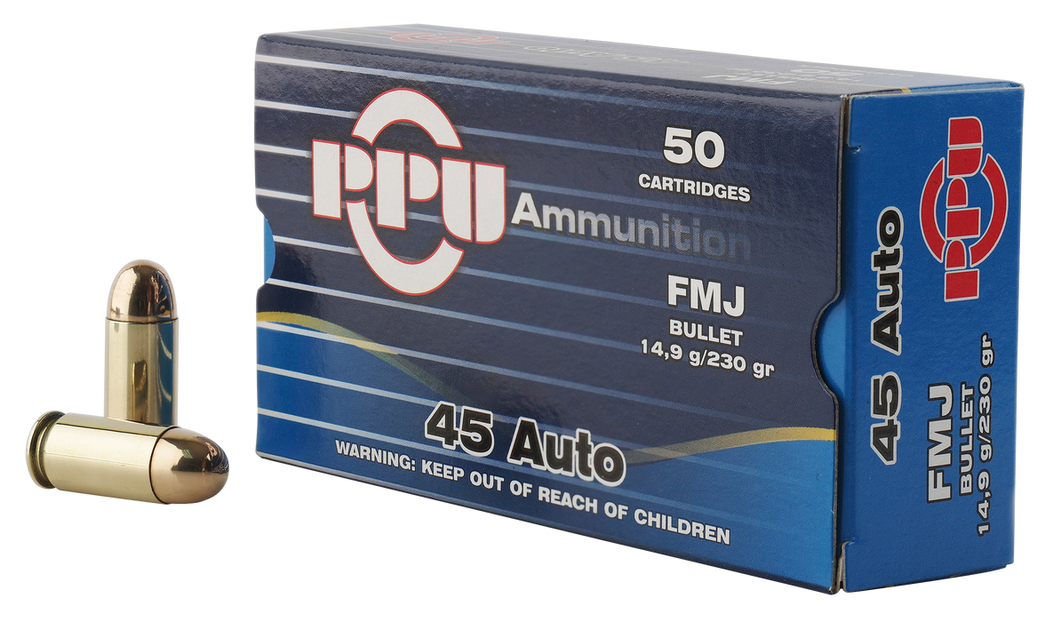 Ppu Handgun, Ppu Pph45f      45acp       230 Fmj          50/10