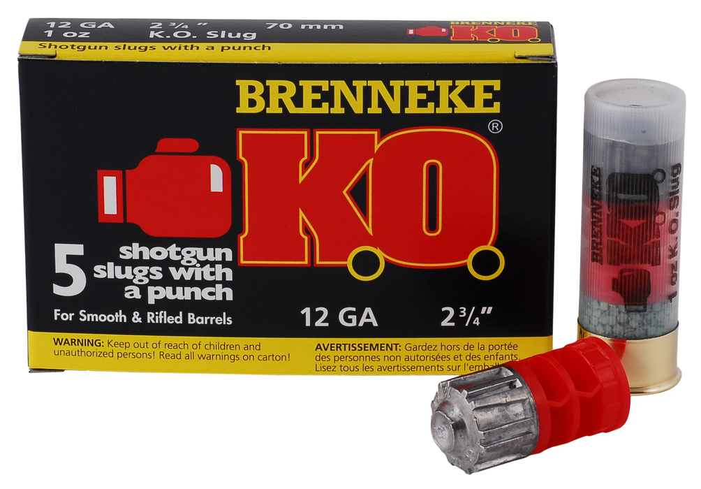 Brenneke K.o., Br Sl122ko    K.o.       12  23/4      1oz    5/50