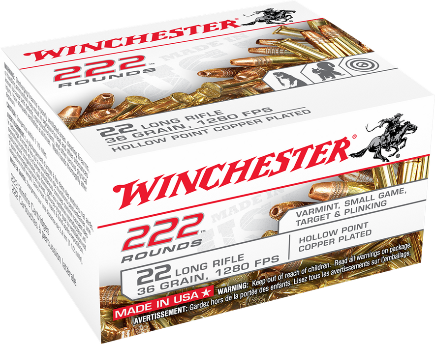 Winchester Ammo Usa, Win 22lr222hp 22lr 36 Cphp          222/10