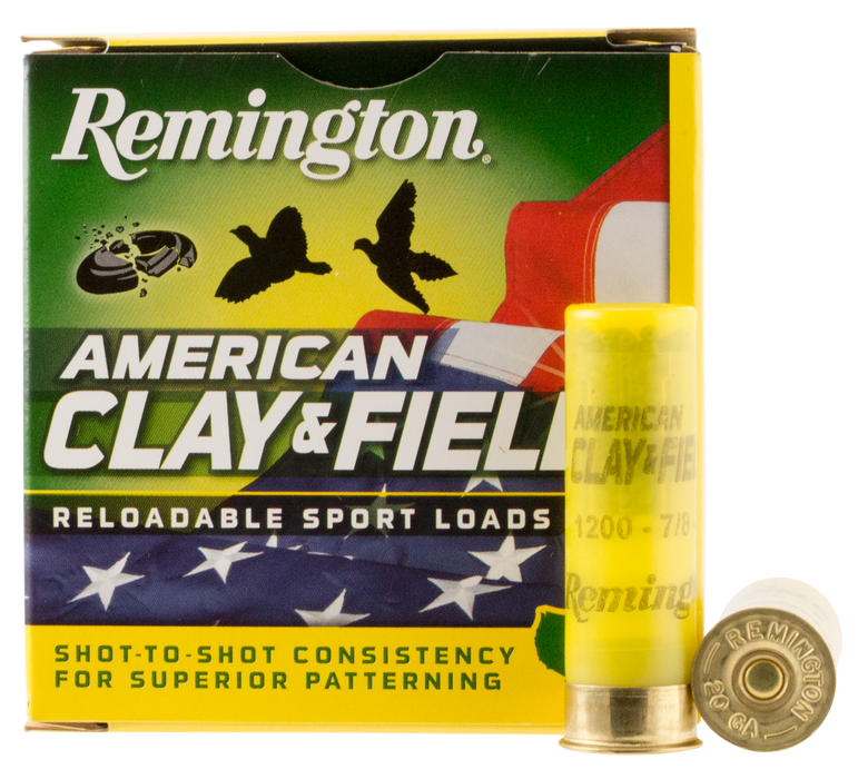 Remington Ammunition American Clay & Field Sport, Rem 20379 Ht208      20      8   7/8        25/10