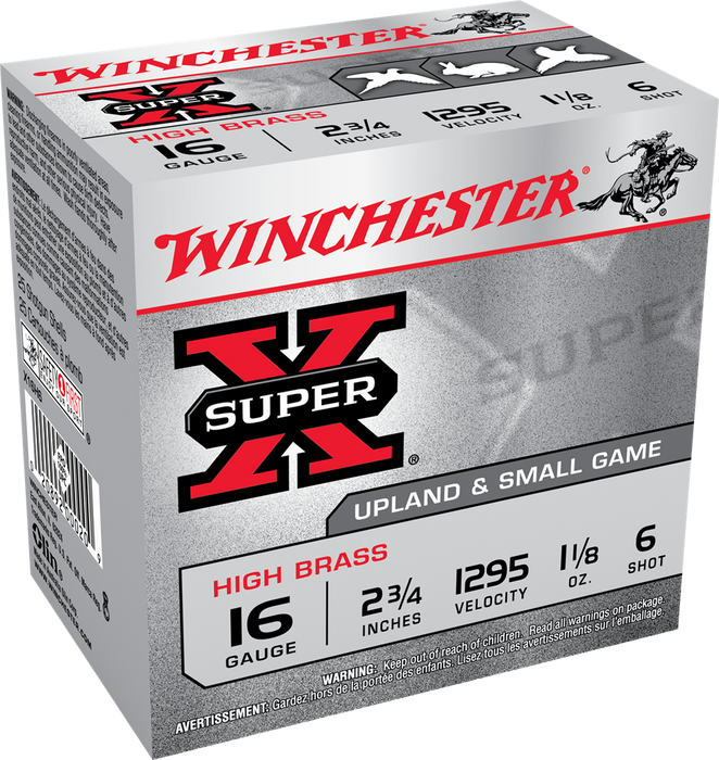 Winchester Ammo Super X, Win X16h6     Super-x               25/10