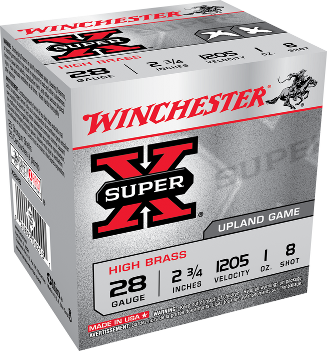 Winchester Ammo Super X, Win X28h8     Super-x                25/10