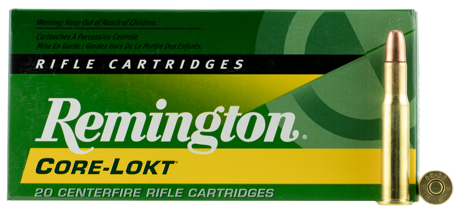 Remington Ammunition Core-lokt, Rem 21395 R30303  3030 Wn   170 Hpcl        20/10