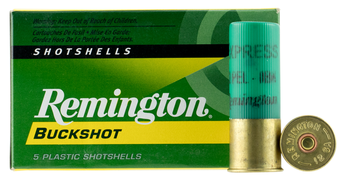 Remington Ammunition Express, Rem 20622 12b0       12    0   Buck          5/50