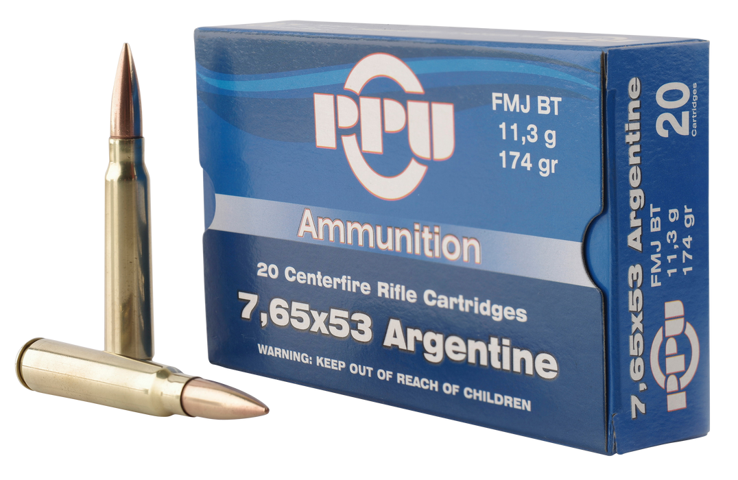 Ppu Metric Rifle, Ppu Pp7af       7.65x53arg  174 Fmj          20/10