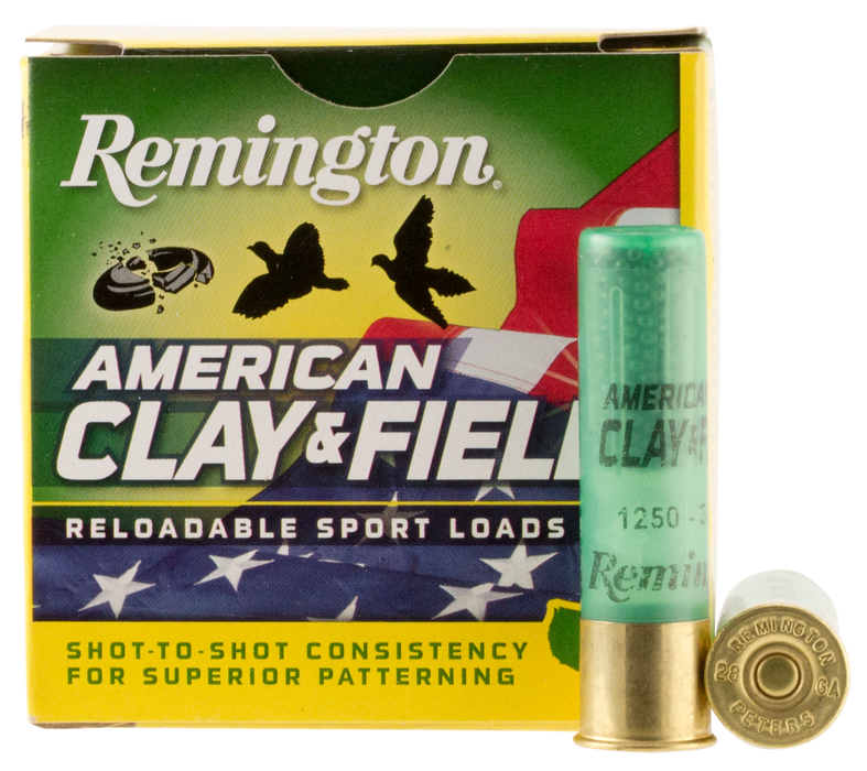 Remington Ammunition American Clay & Field Sport, Rem 20494 Ht289      28      9   3/4        25/10