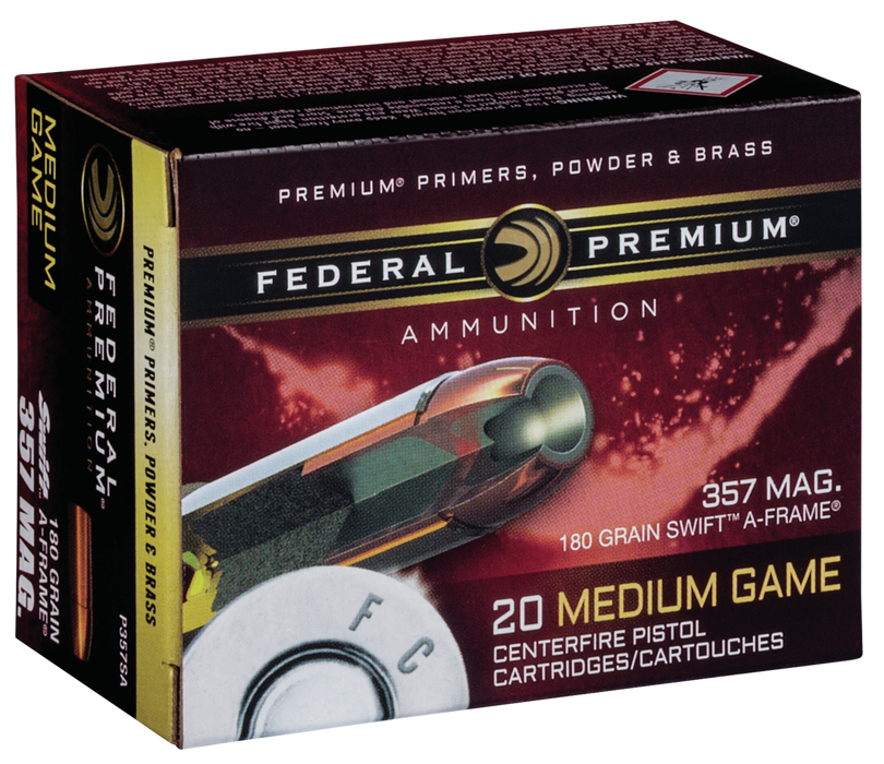 Federal Premium, Fed P357sa       357       180 Swfr        20/10