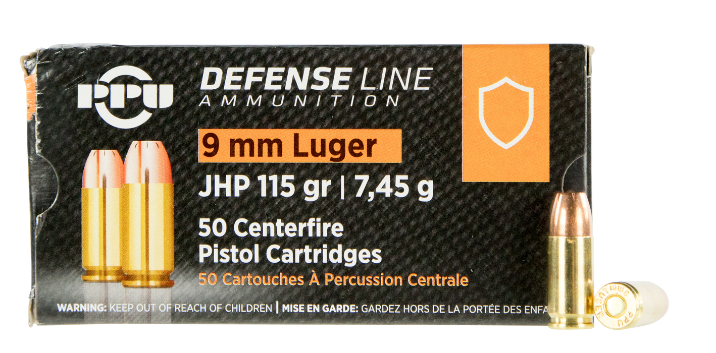 Ppu Defense, Ppu Ppd91       9mm         115 Jhp          50/20