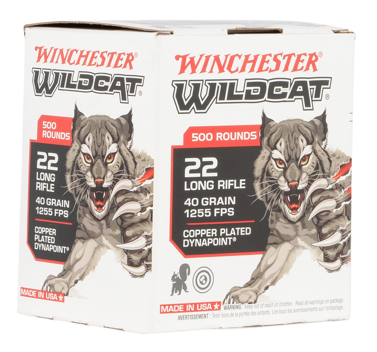 Winchester Ammo Wildcat, Win Ww22lrb   22lr Wildcat Bulk     500/10