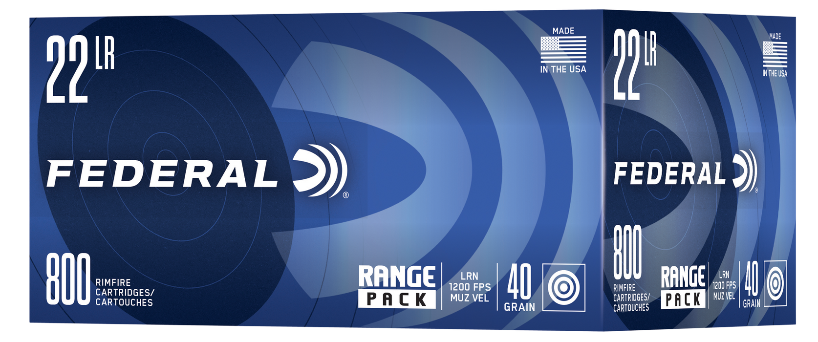 Federal Range, Fed 729b800    22lr 40 Lrn  **bulk**     800/4