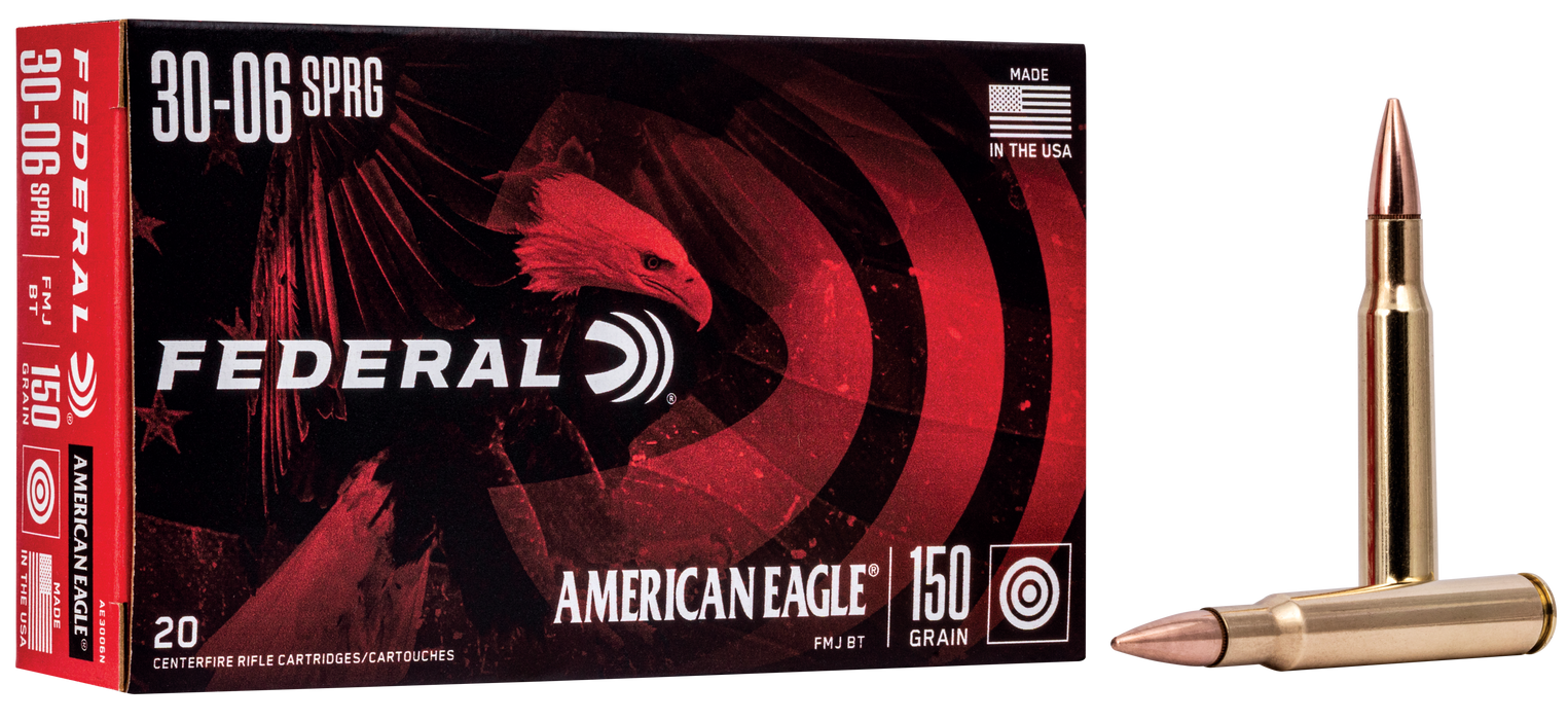 Federal American Eagle, Fed Ae3006n        3006     150 Mcbt       20/25