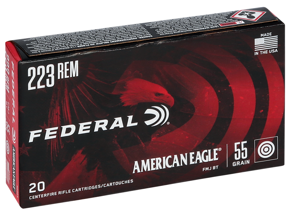 Federal American Eagle, Fed Ae223          223      55 Mc          20/25