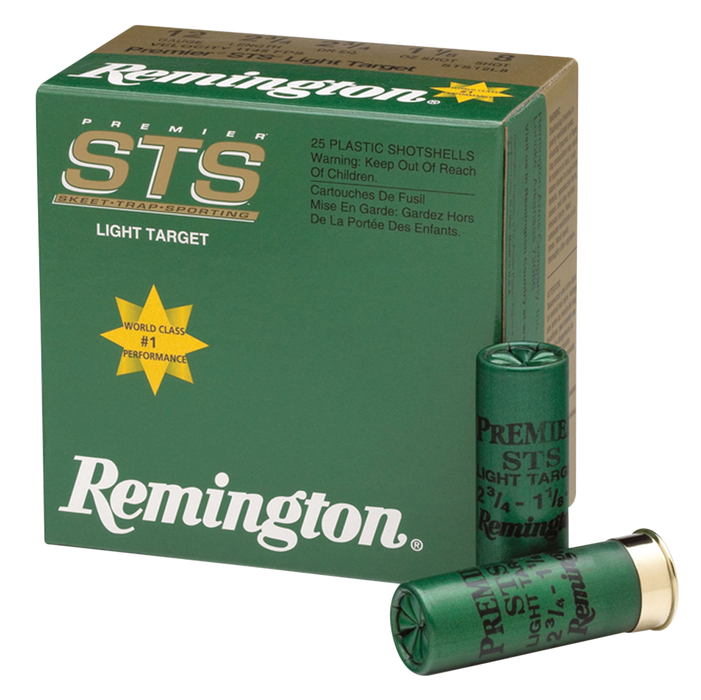 Remington Ammunition Premier, Rem 28867 Sts12nh7a  12      7.5 11/8      100/2