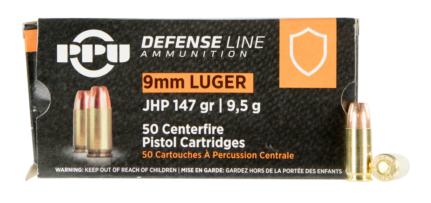 Ppu Defense, Ppu Ppd92       9mm         147 Jhp          50/20