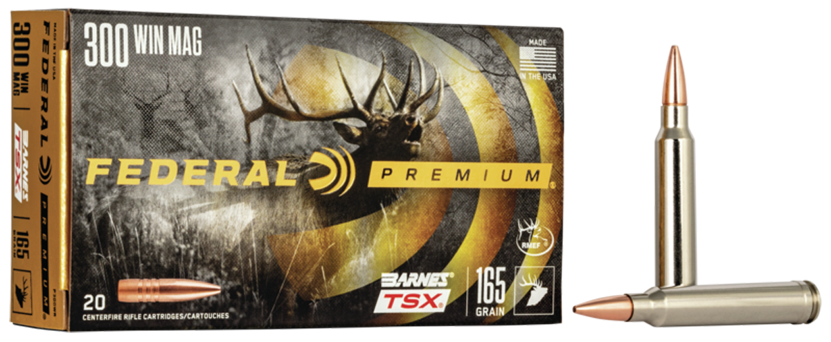 Federal Premium, Fed P300wr         300     165 Btsx         20/10