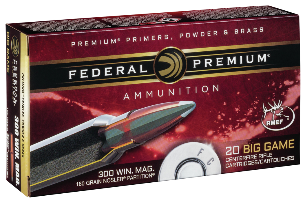 Federal Premium, Fed P300wd2        300     180 Np           20/10