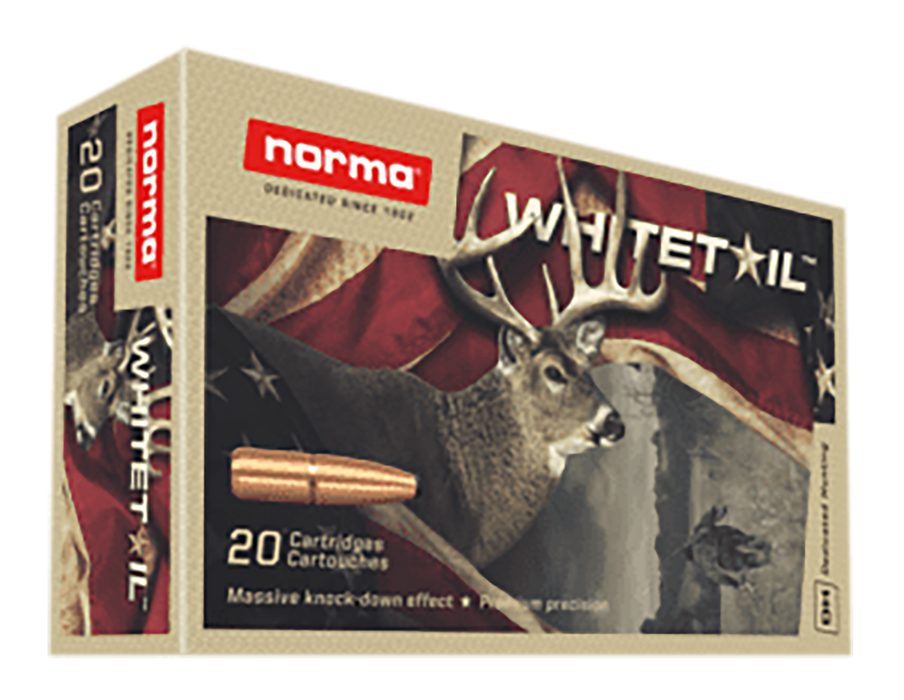 Norma Ammunition (ruag) Whitetail, Norma 20160462 243 Win 100gr Psp Whitetail   20/10