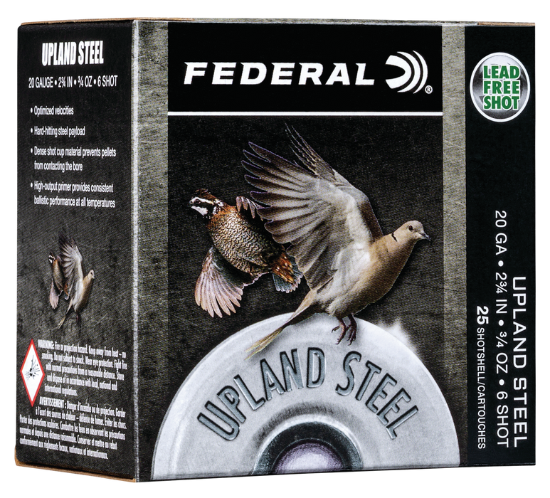 Federal Upland Steel, Fed Ush206    Fld/rng    20 2.75 3/4     25/10 Stl