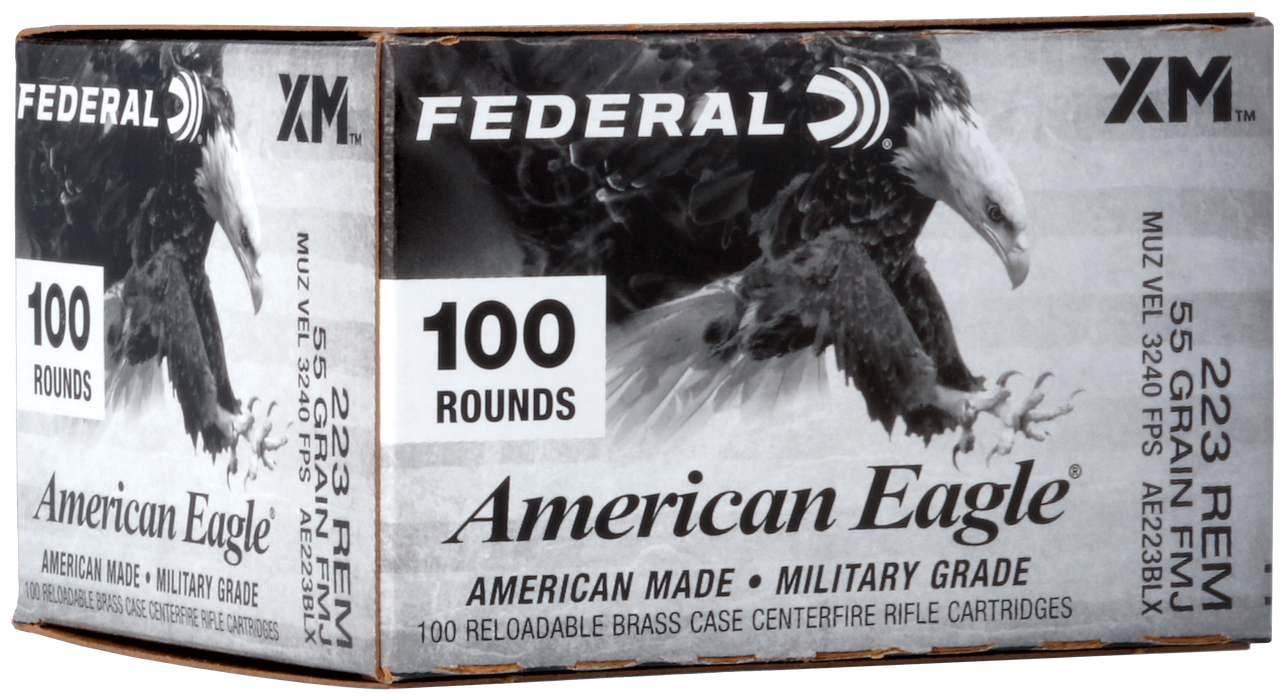 Federal American Eagle, Fed Ae223blx       223      55 Fmjbt      100/5